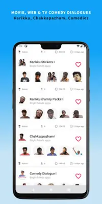 Malayalam Stickers android App screenshot 13