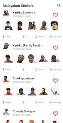 Malayalam Stickers android App screenshot 4