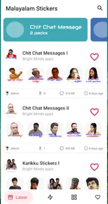 Malayalam Stickers android App screenshot 5